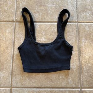Buy 2 get 1 free clothing! Zara Black Ribbed Crop Top